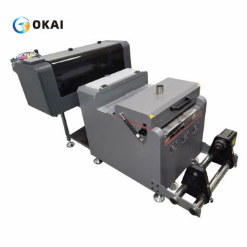 máquina de impresión de camisetas con cabezal de impresión de película de transferencia de calor